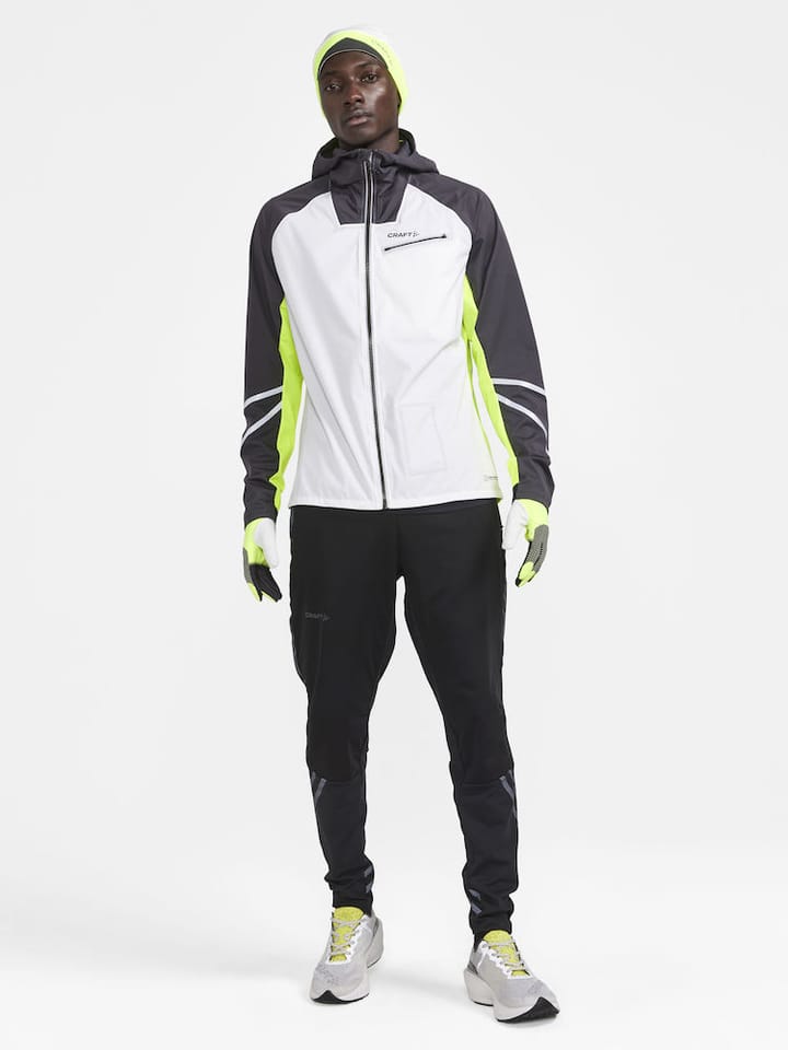 Craft Men's Pro Hydro Lumen Jacket 2 Ash White/Slate Craft Craft Men's Pro Hydro Lumen Jacket 2 Ash White/Slate Craft
