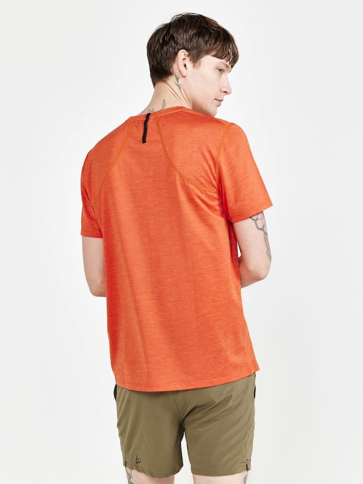 Craft Men's Adv Charge Melange Ss Tee Solo-Melange Craft Craft Men's Adv Charge Melange Ss Tee Solo-Melange Craft