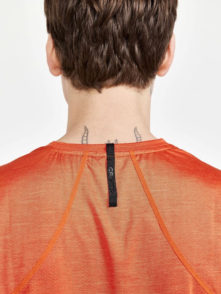 Craft Men's Adv Charge Melange Ss Tee Solo-Melange Craft Craft Men's Adv Charge Melange Ss Tee Solo-Melange Craft