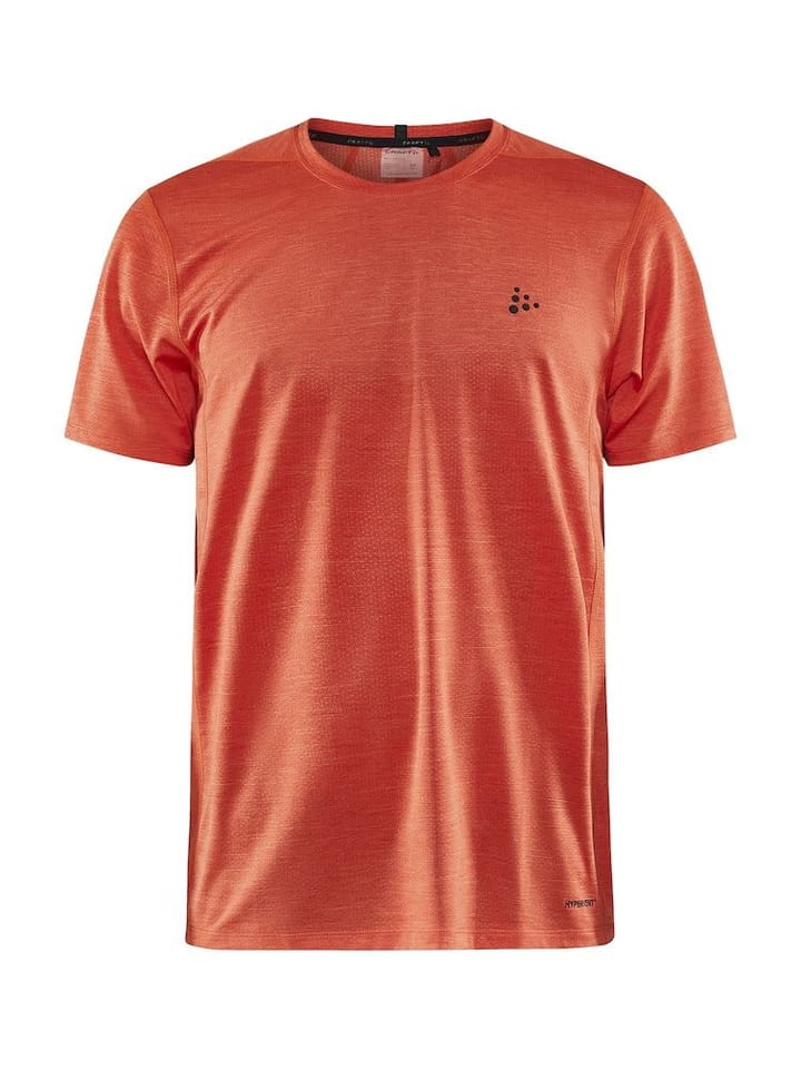 Craft Men's Adv Charge Melange Ss Tee Solo-Melange Craft Craft Men's Adv Charge Melange Ss Tee Solo-Melange Craft