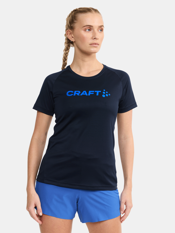 Women's Core Unify Logo Tee Blaze/Jump Craft