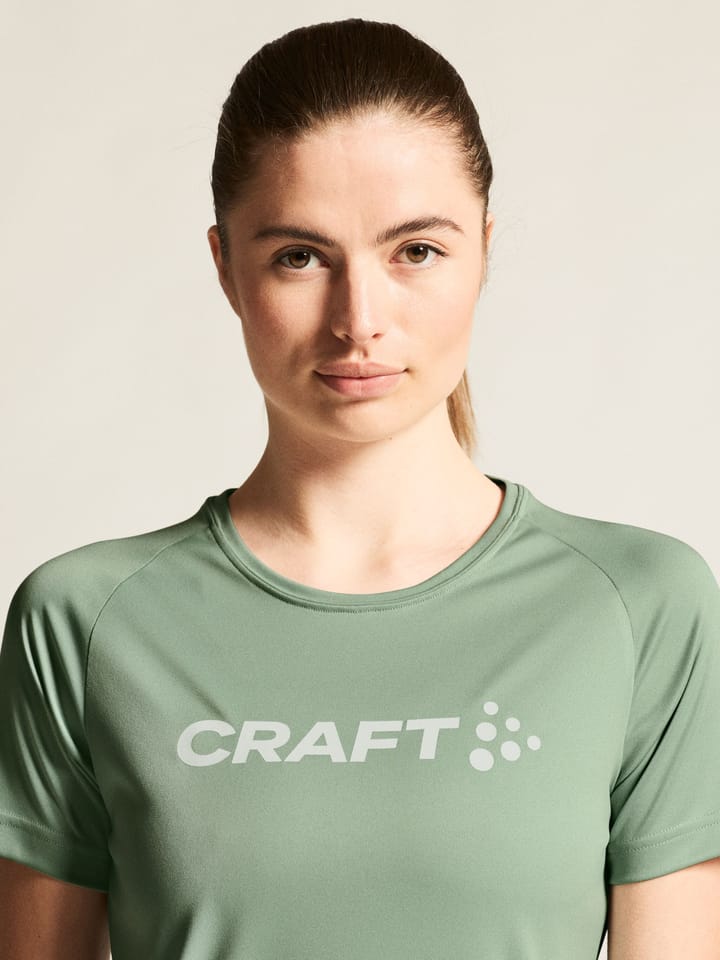 Craft Women's Core Unify Logo Tee Glacial Craft