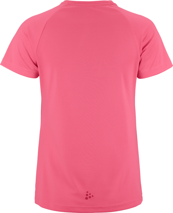 Craft Women's Core Unify Logo Tee Fuchsia Craft
