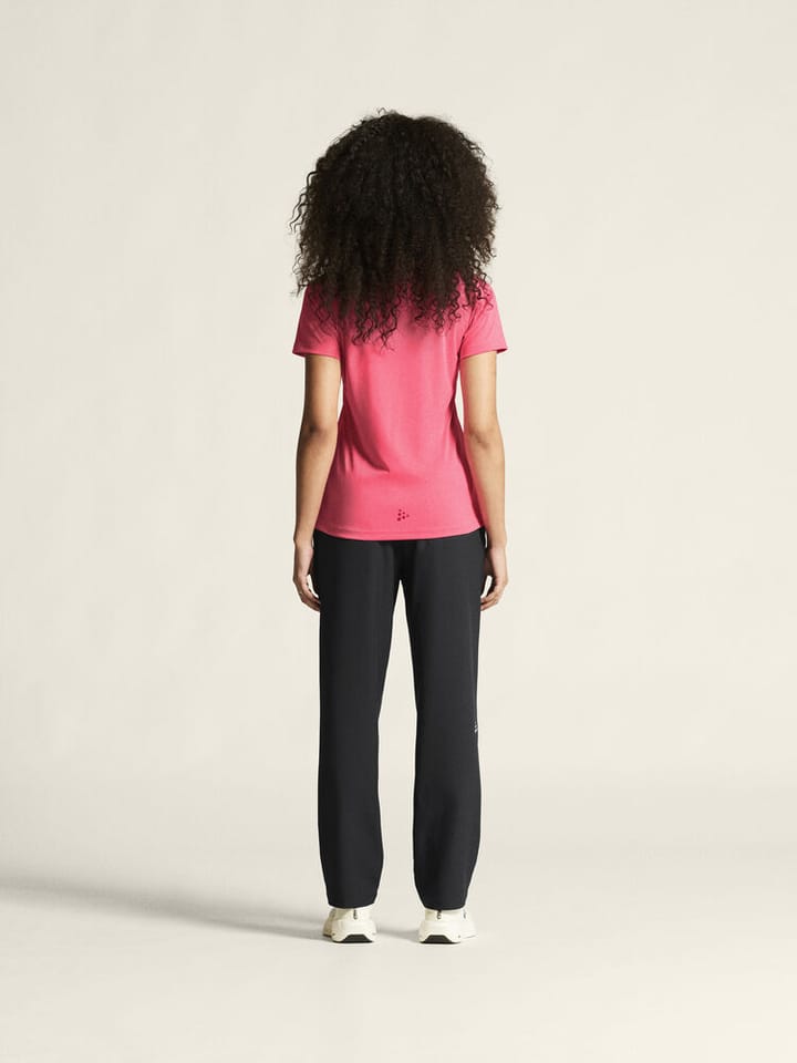 Craft Women's Core Unify Logo Tee Fuchsia Craft