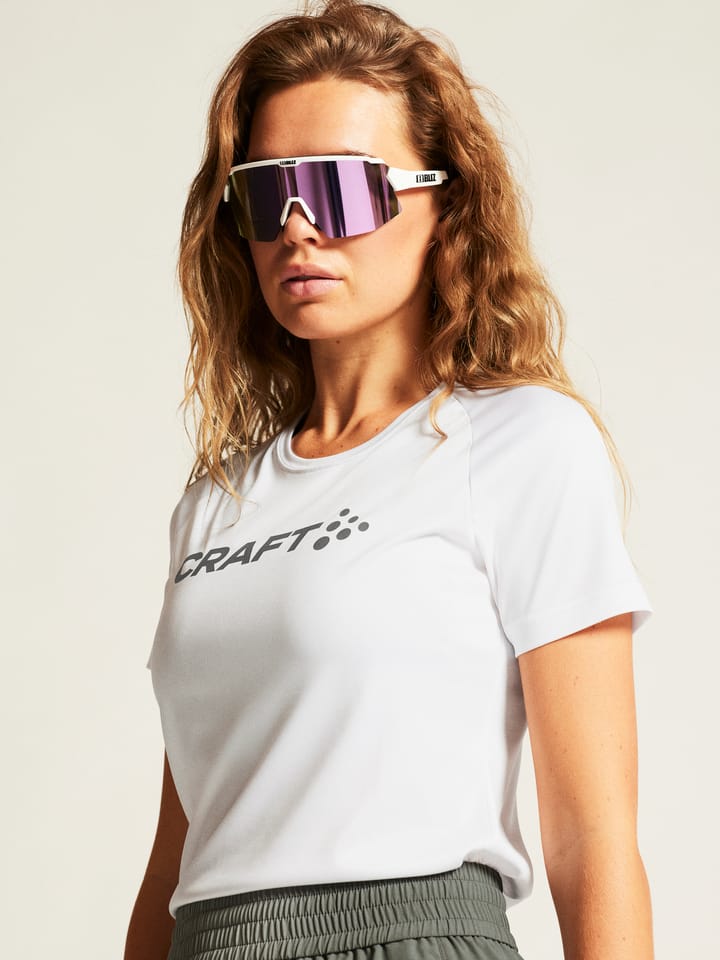 Craft Women's Core Unify Logo Tee White Craft