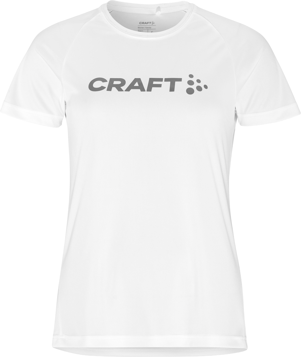 Craft Women's Core Unify Logo Tee White
