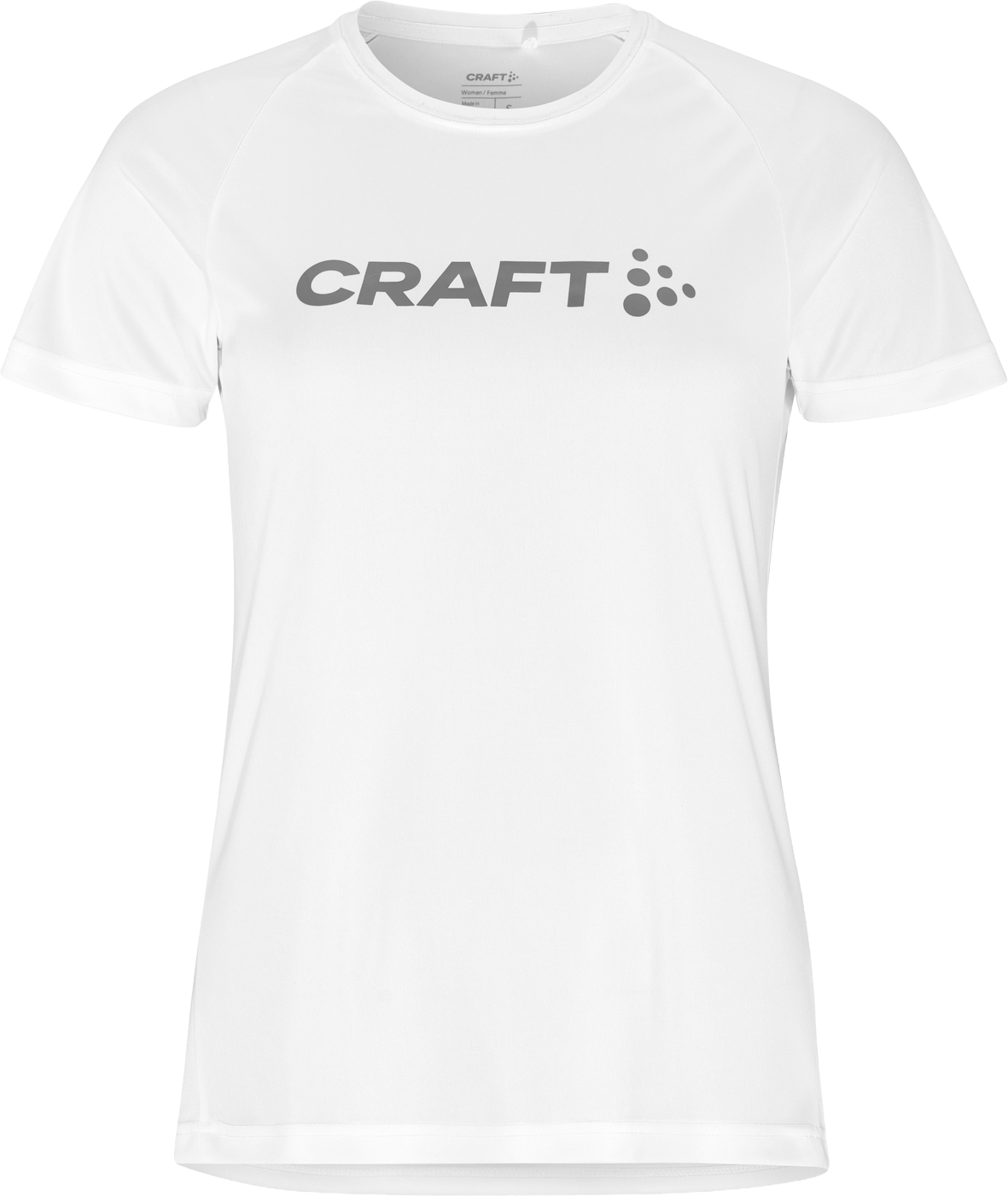 Craft Women's Core Unify Logo Tee White