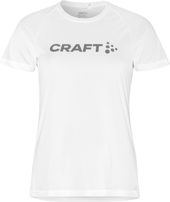 Craft Women's Core Unify Logo Tee White Craft