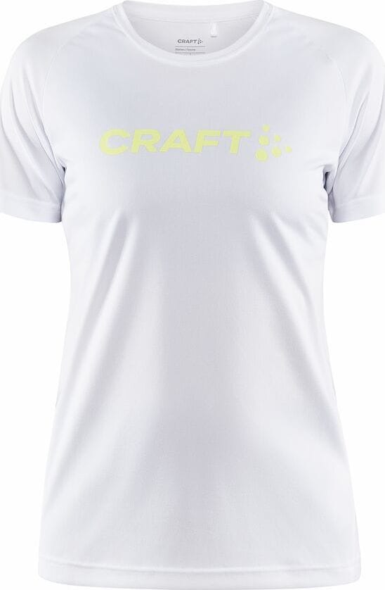 Craft Women's Core Unify Logo Tee White