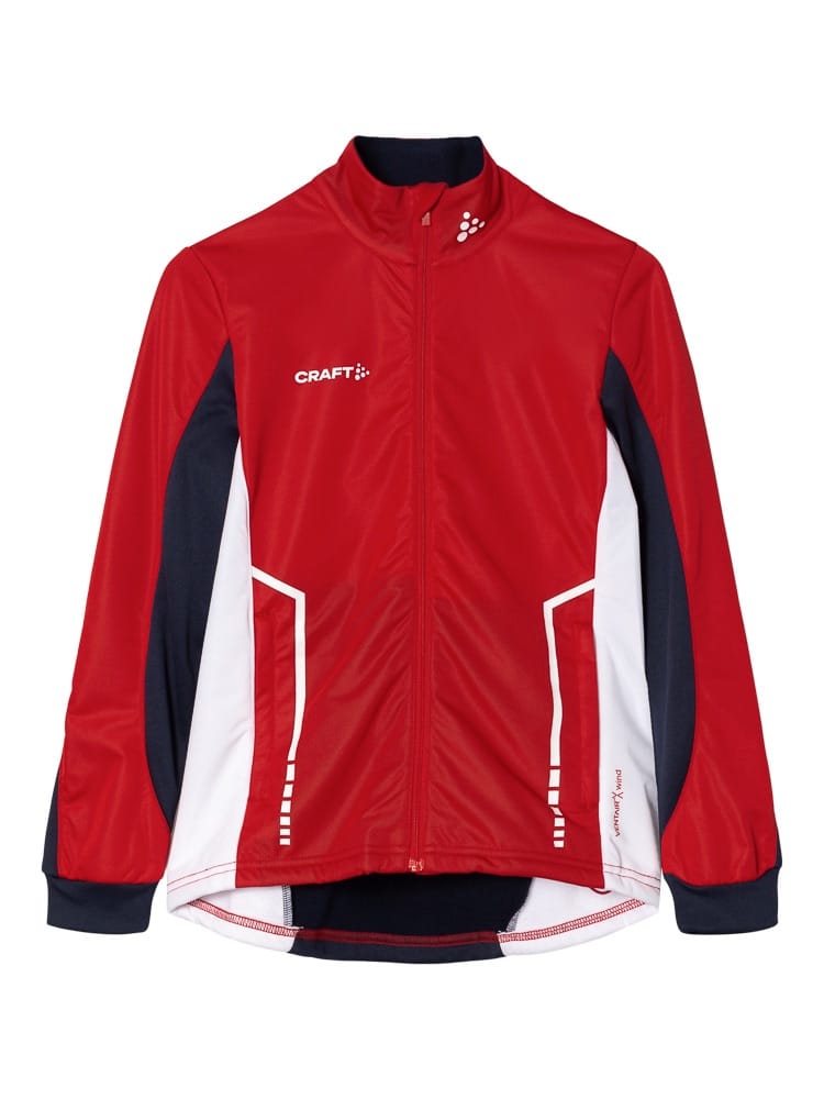 Craft Nor Warm Club Jacket J Bright Red-Blaze