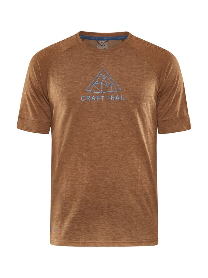 Craft Men's Advance Trail Wool Short Sleeve Tee Roots/Melange Craft Craft Men's Advance Trail Wool Short Sleeve Tee Roots/Melange Craft