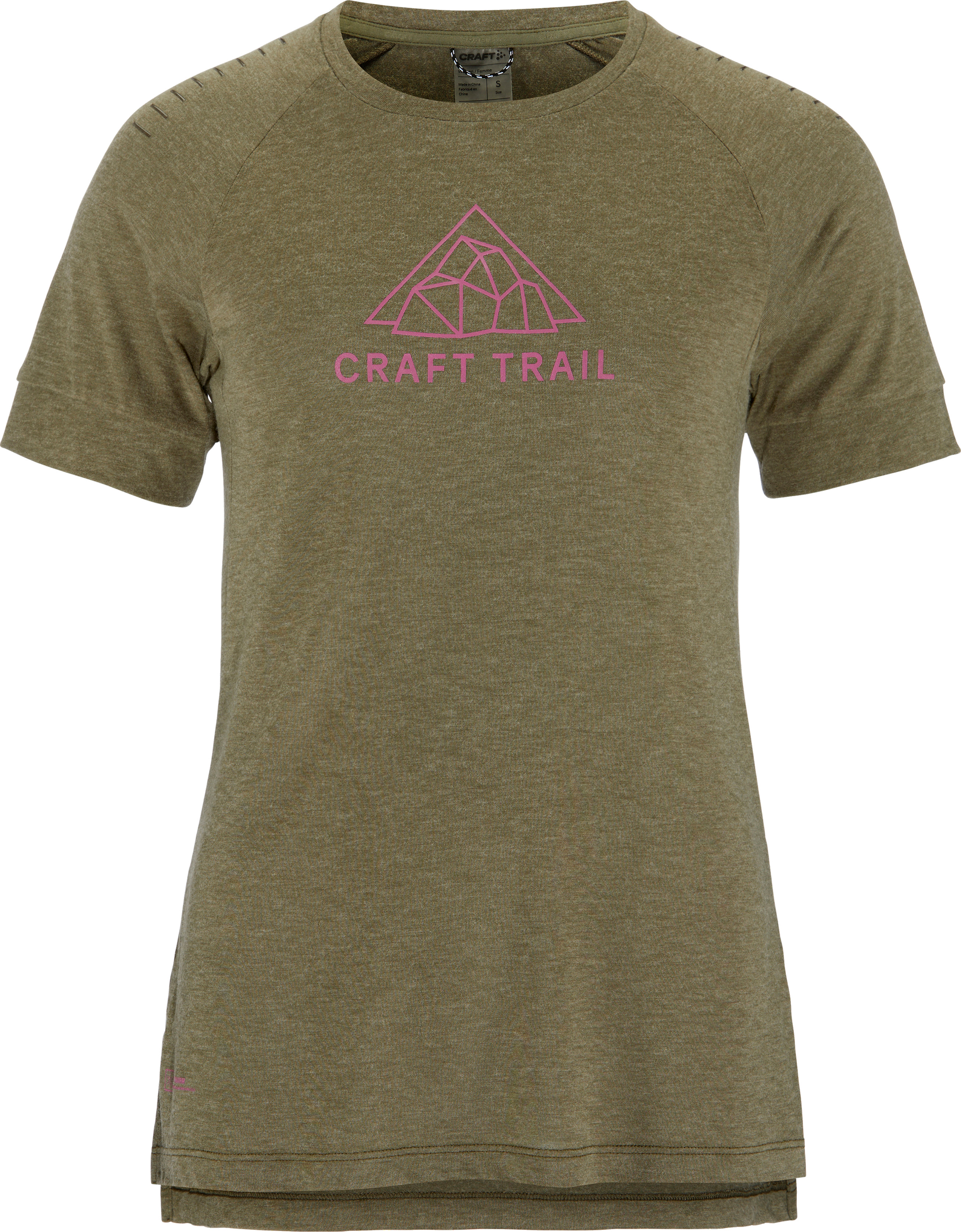 Women's Advance Trail Wool Short Sleeve Tee Roots/Melange