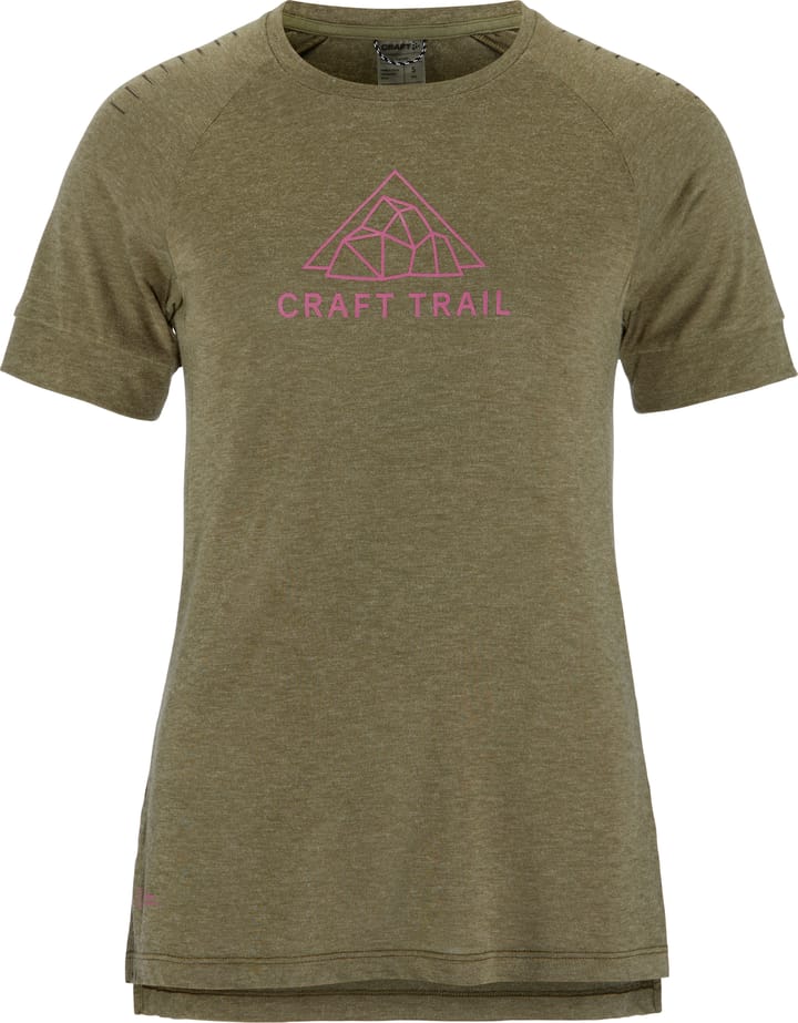 Craft Women's Advance Trail Wool Short Sleeve Tee Rift Melange Craft