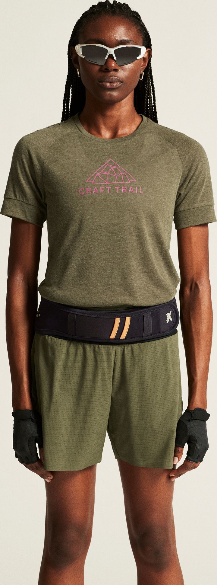 Craft Women's Advance Trail Wool Short Sleeve Tee Rift Melange Craft