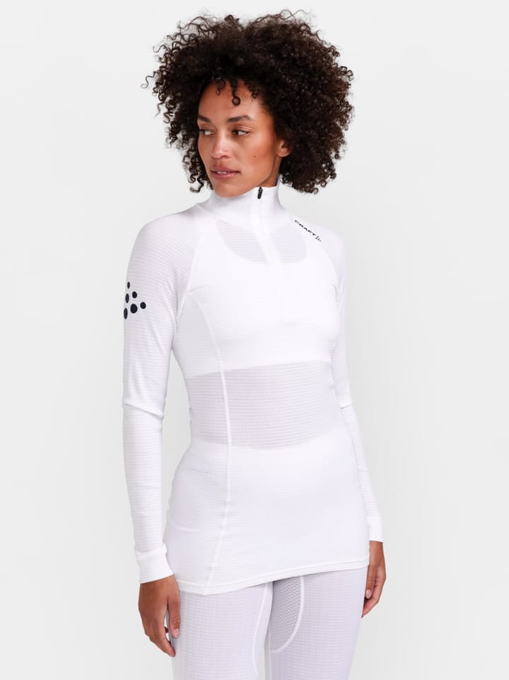 Craft NOR Pro Wool Extreme X Half Zip LS W White/blaze Craft