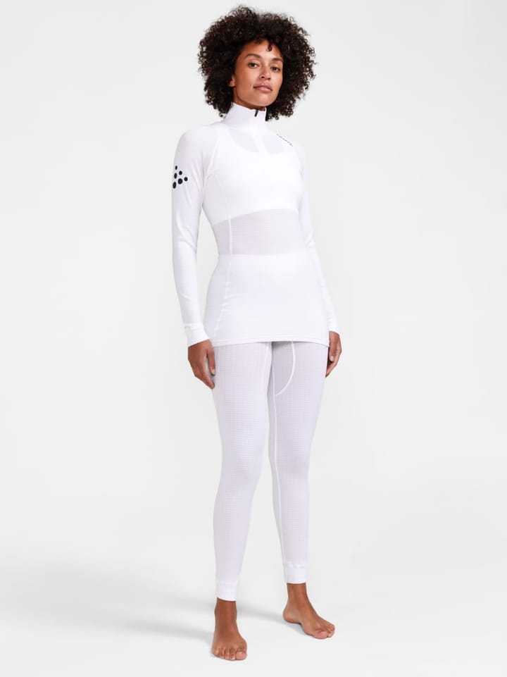Craft NOR Pro Wool Extreme X Half Zip LS W White/blaze Craft