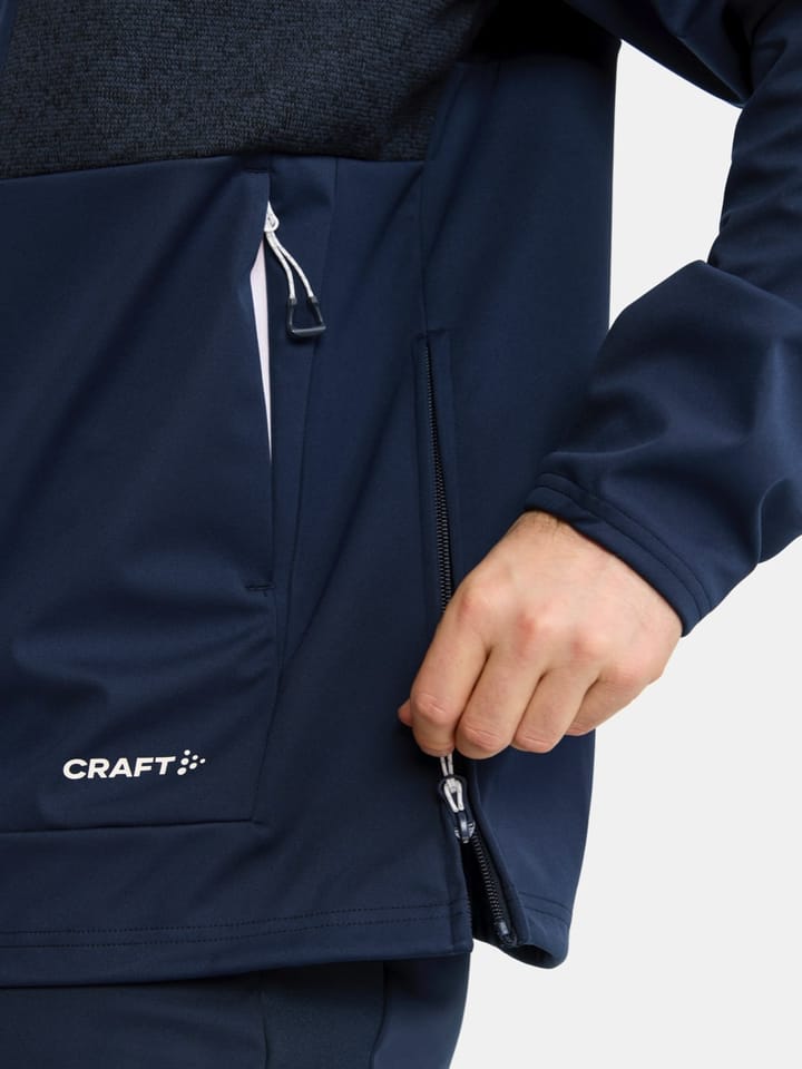 Craft Nor Adv Backcountry Anorak M White/Blaze Craft