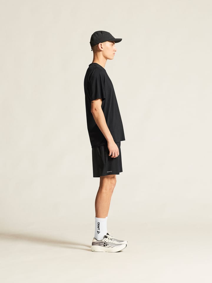 Men's Pro Trail Shorts Black/Black Craft