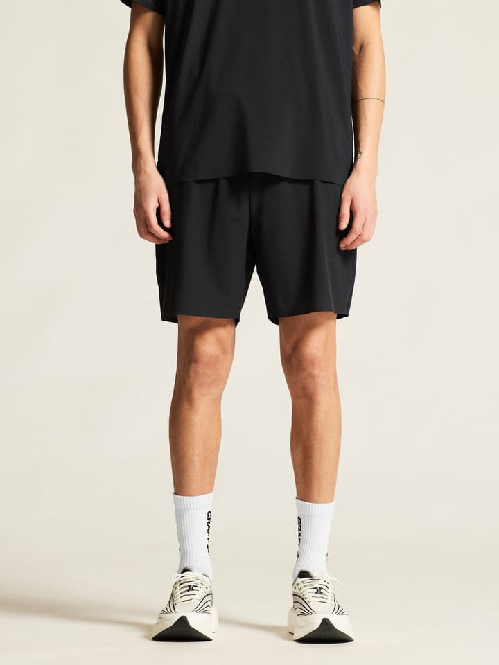 Men's Pro Trail Shorts Black/Black Craft