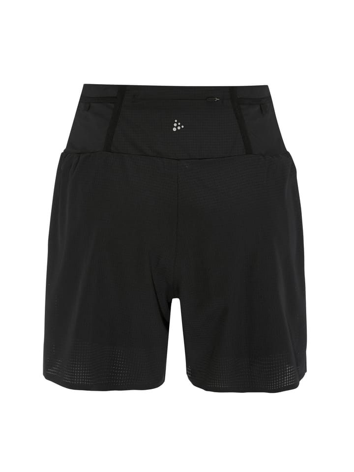 Women's Pro Trail Shorts Black/Black Craft
