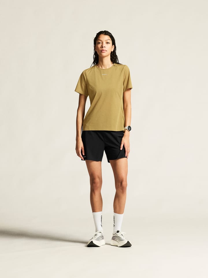 Women's Pro Trail Shorts Black/Black Craft