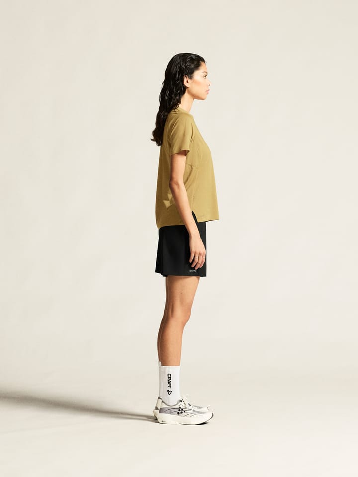 Women's Pro Trail Shorts Black/Black Craft