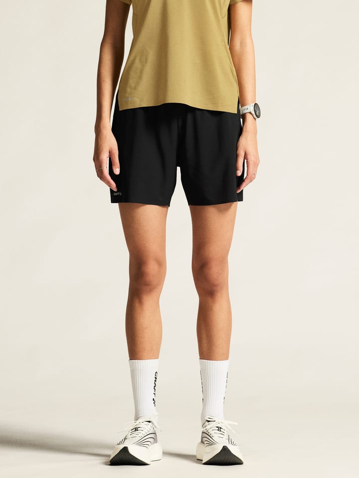 Women's Pro Trail Shorts Black/Black Craft