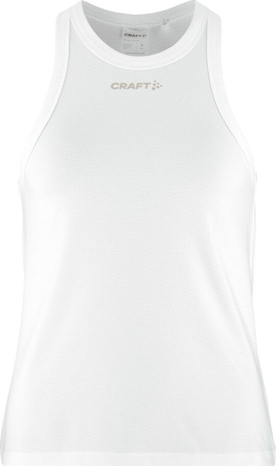 Craft Women's Core Tone Mesh Singlet  White  L