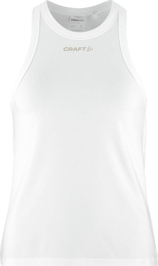 Craft Women's Core Tone Mesh Singlet  White