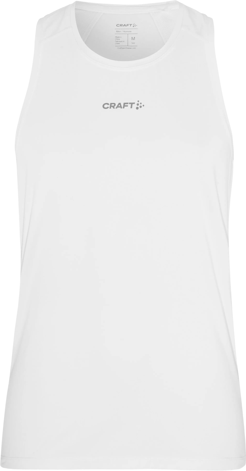 Craft Men's Adv Essence Singlet 2 White