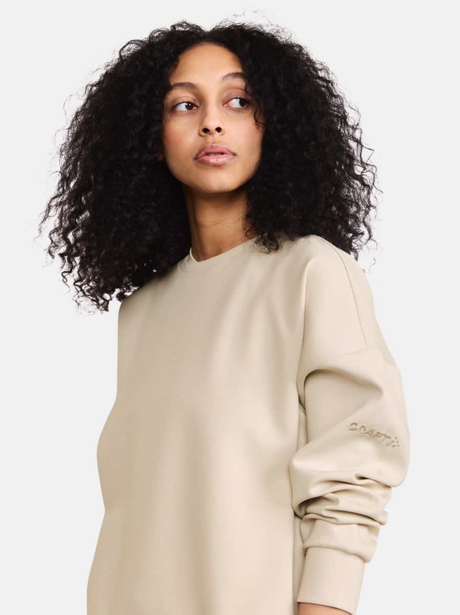 (取寄) クラフト レディース ADV ジョイン スウェットシャツ Craft women ADV Join Sweatshirt Plaster ADV Join Long Hoodie W | Beige | Craft Sportswear