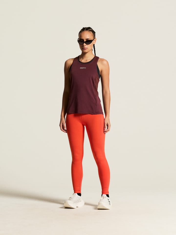 Craft Women's Advance Essence Singlet 2 Dk Fig Craft