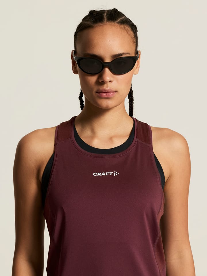 Craft Women's Advance Essence Singlet 2 Dk Fig Craft
