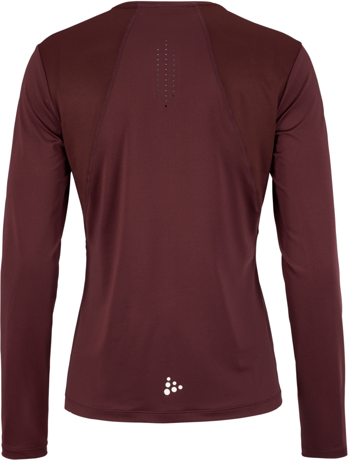 Craft Women's Advance Essence Long Sleeve Tee 2 Dk Fig Craft