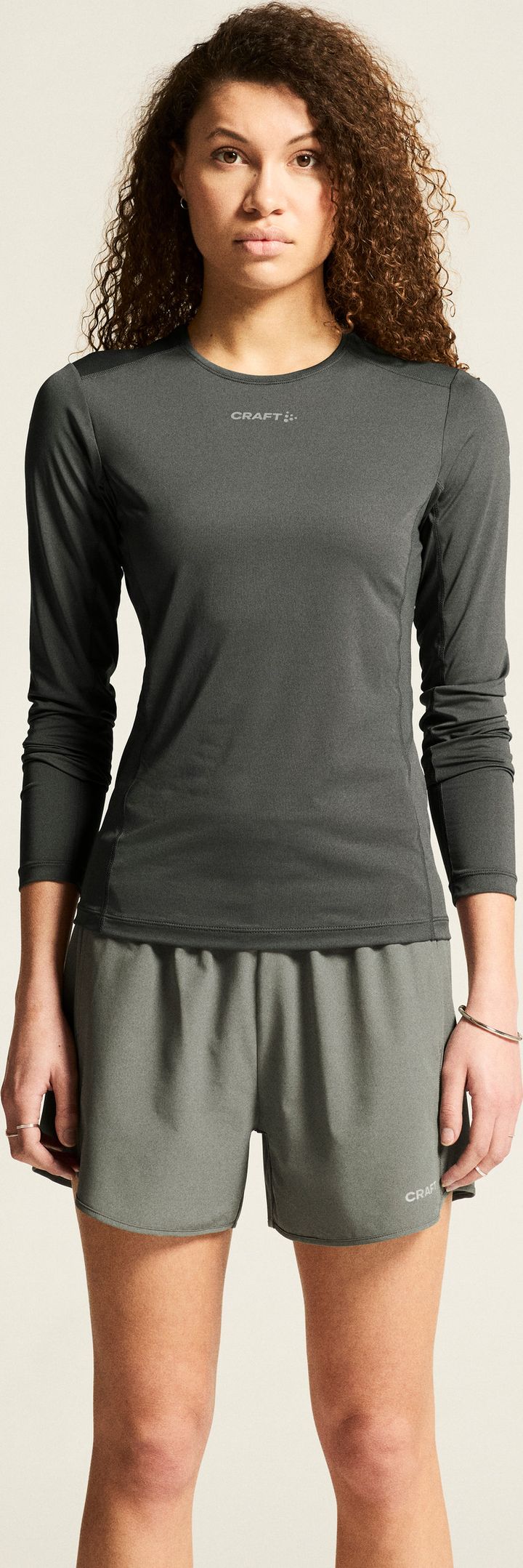 Craft Women's Advance Essence Long Sleeve Tee 2 Granite Craft