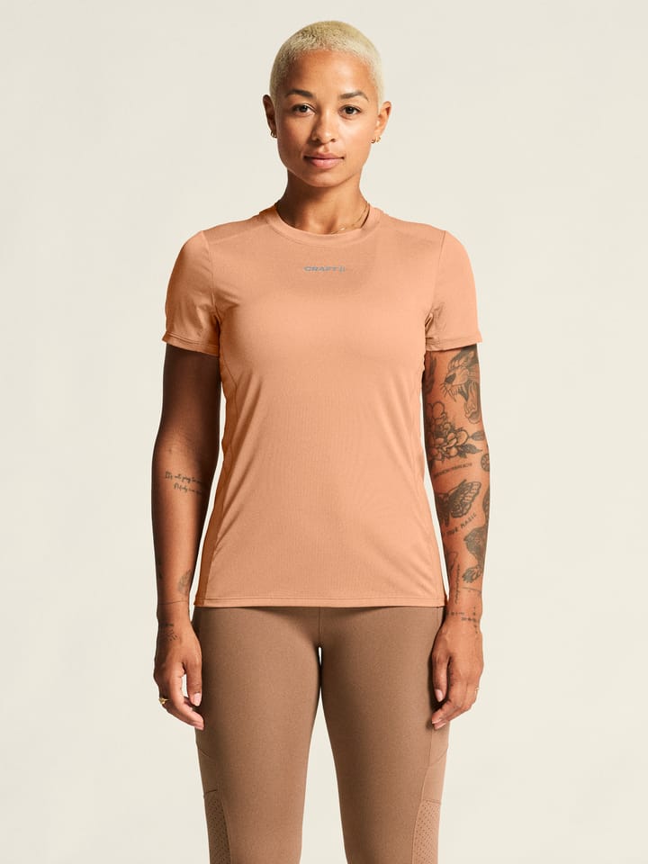 Craft Women's Advance Essence Short Sleve Tee 2 Light Syrup Craft