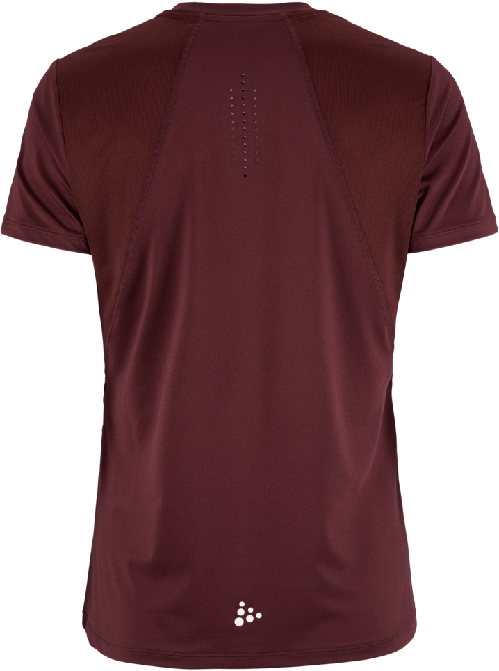 Craft Women's Advance Essence Short Sleve Tee 2 Dk Fig Craft