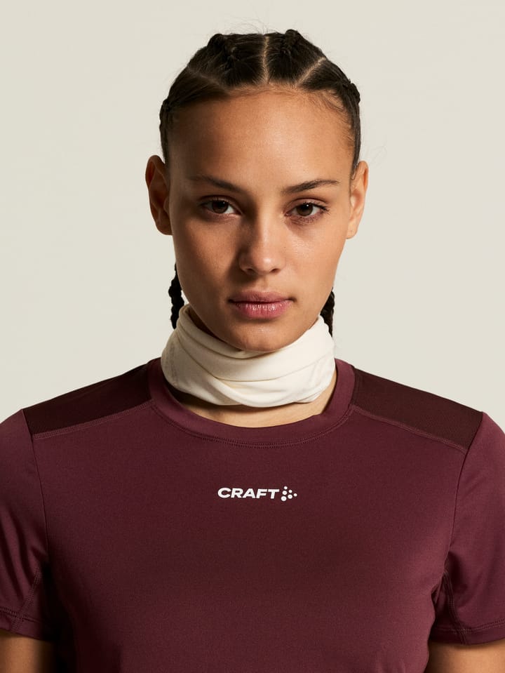 Craft Women's Advance Essence Short Sleve Tee 2 Dk Fig Craft