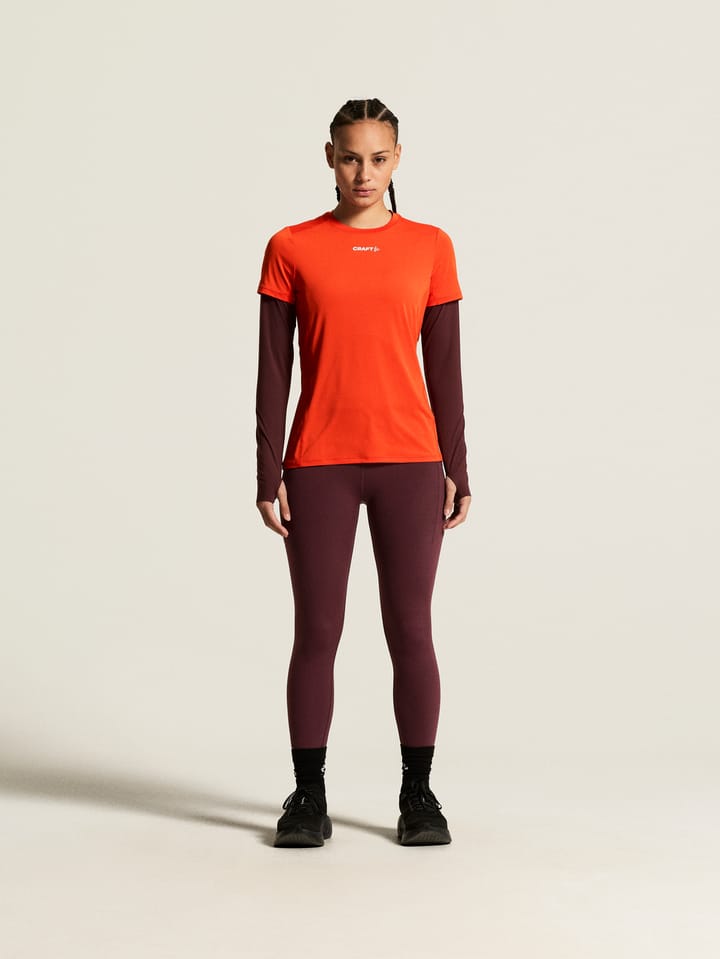 Craft Women's Advance Essence Short Sleve Tee 2 Pace Craft