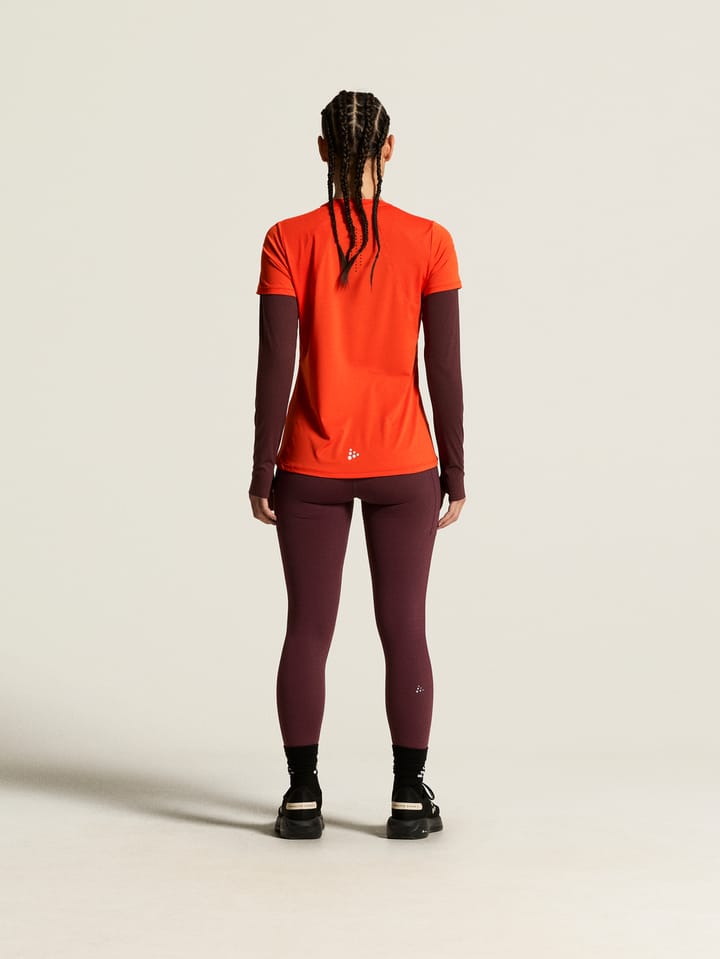 Craft Women's Advance Essence Short Sleve Tee 2 Pace Craft