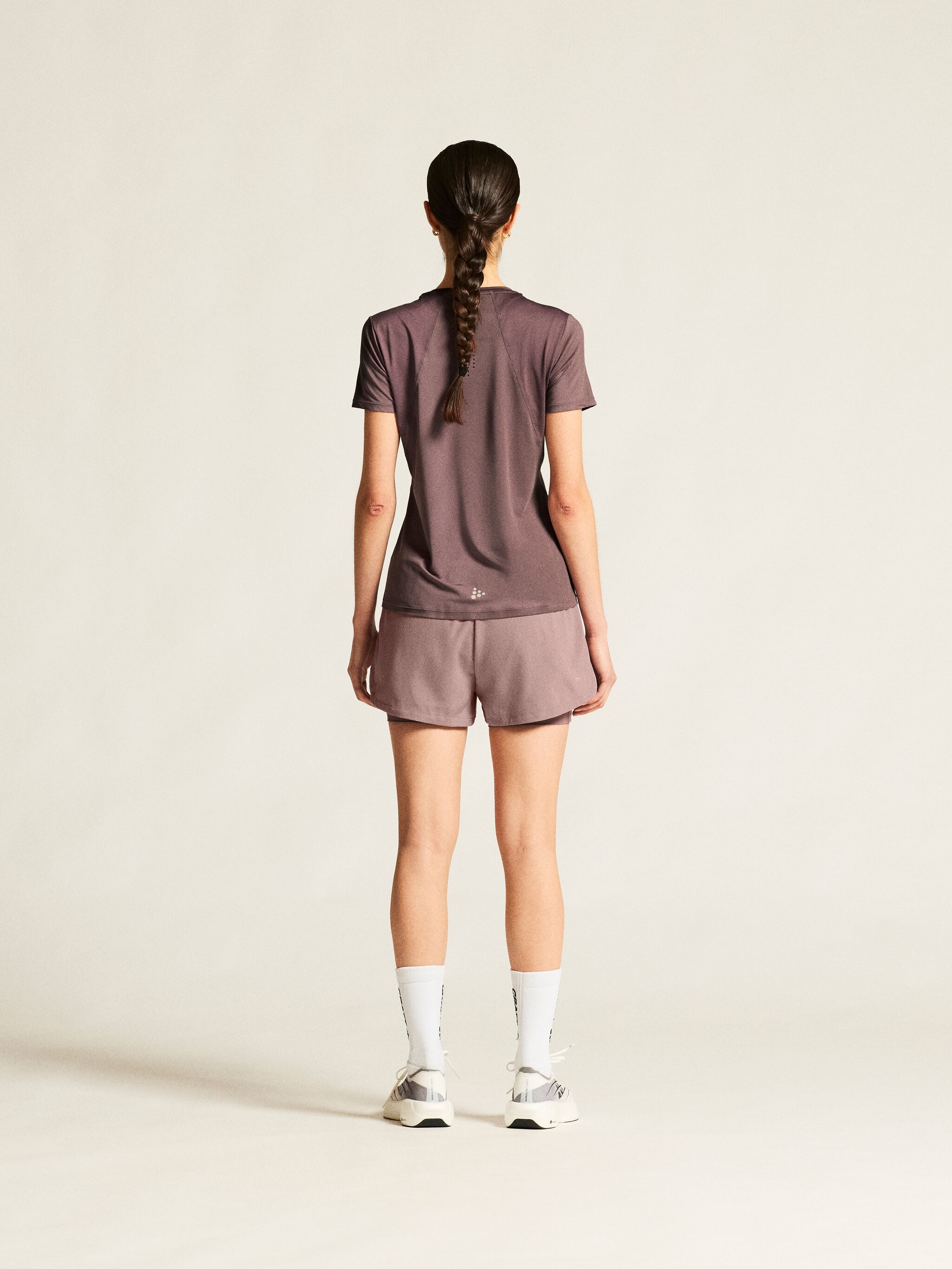 Craft Women's Advance Essence Short Sleeve Tee 2 Flint