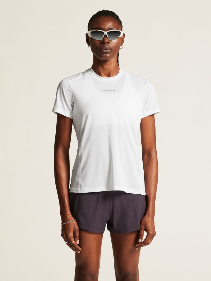 Craft Women's Advance Essence Short Sleve Tee 2 White Craft