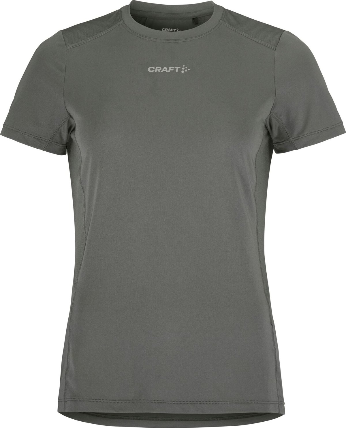 Women's Advance Essence Short Sleve Tee 2 Granite