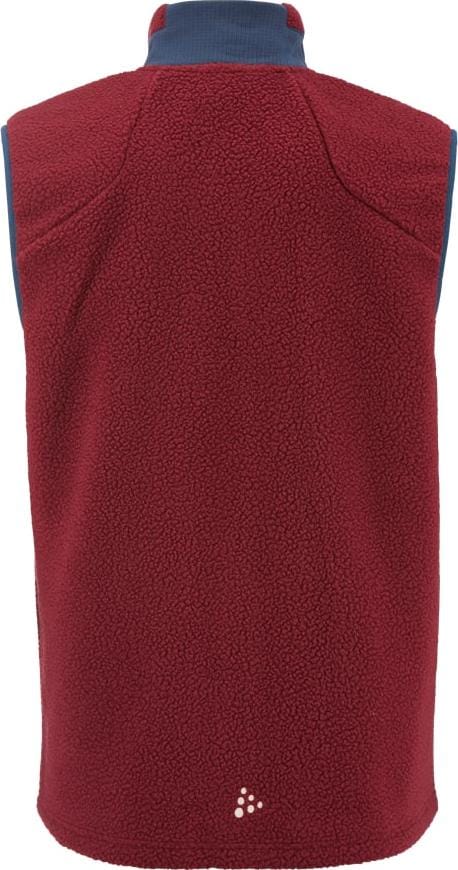 Craft Nor Adv Explore Pile Fleece Vest M Dk Red Craft
