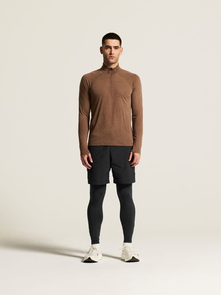 Craft Men's ADV SubZ Wool LS Tee 3 Cassia/melange Craft
