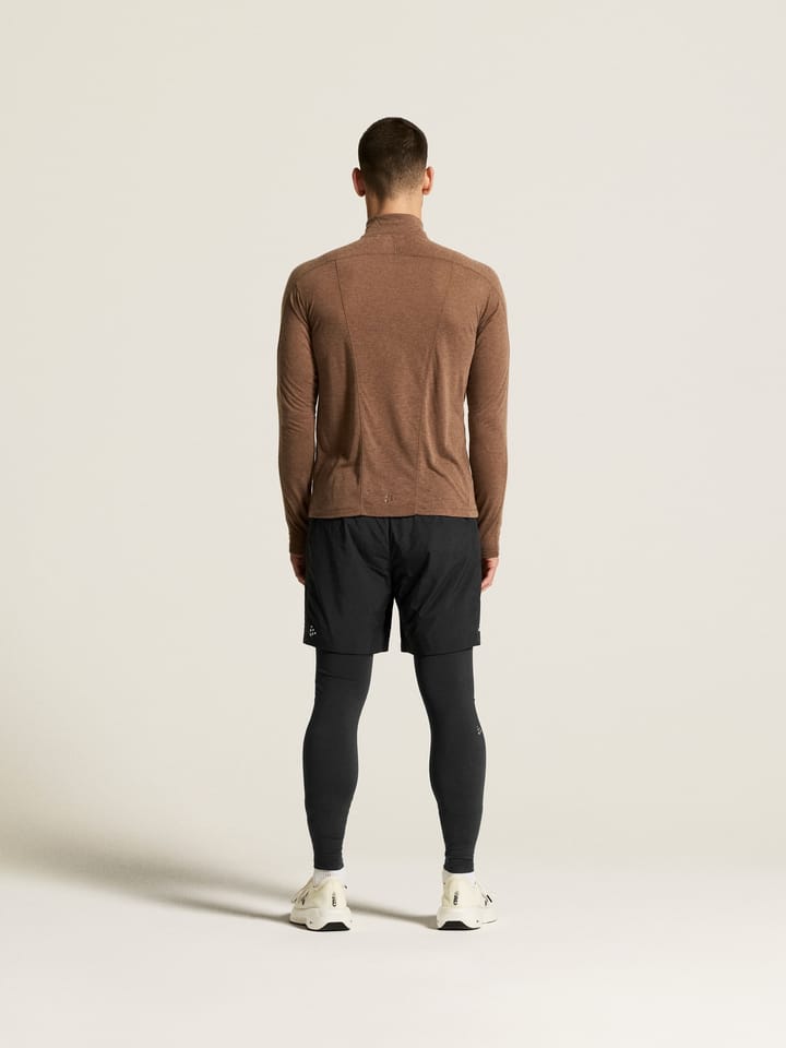Craft Men's ADV SubZ Wool LS Tee 3 Cassia/melange Craft