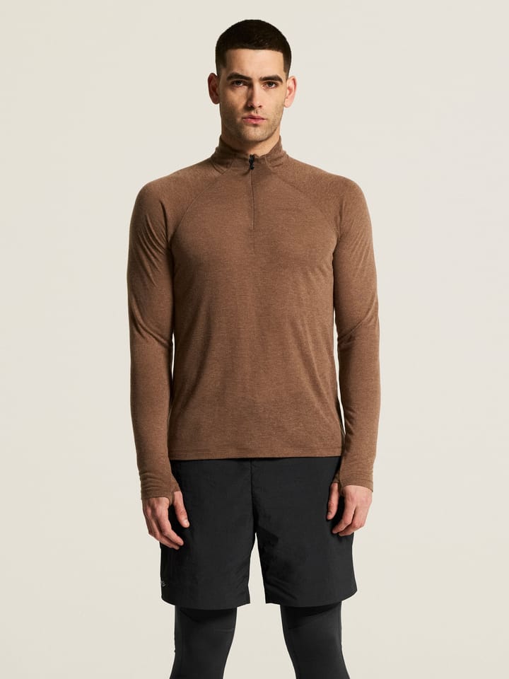 Craft Men's ADV SubZ Wool LS Tee 3 Cassia/melange Craft