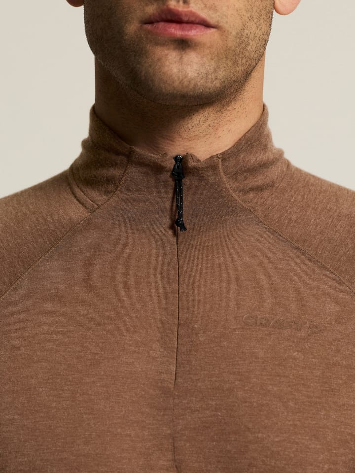 Craft Men's ADV SubZ Wool LS Tee 3 Cassia/melange Craft