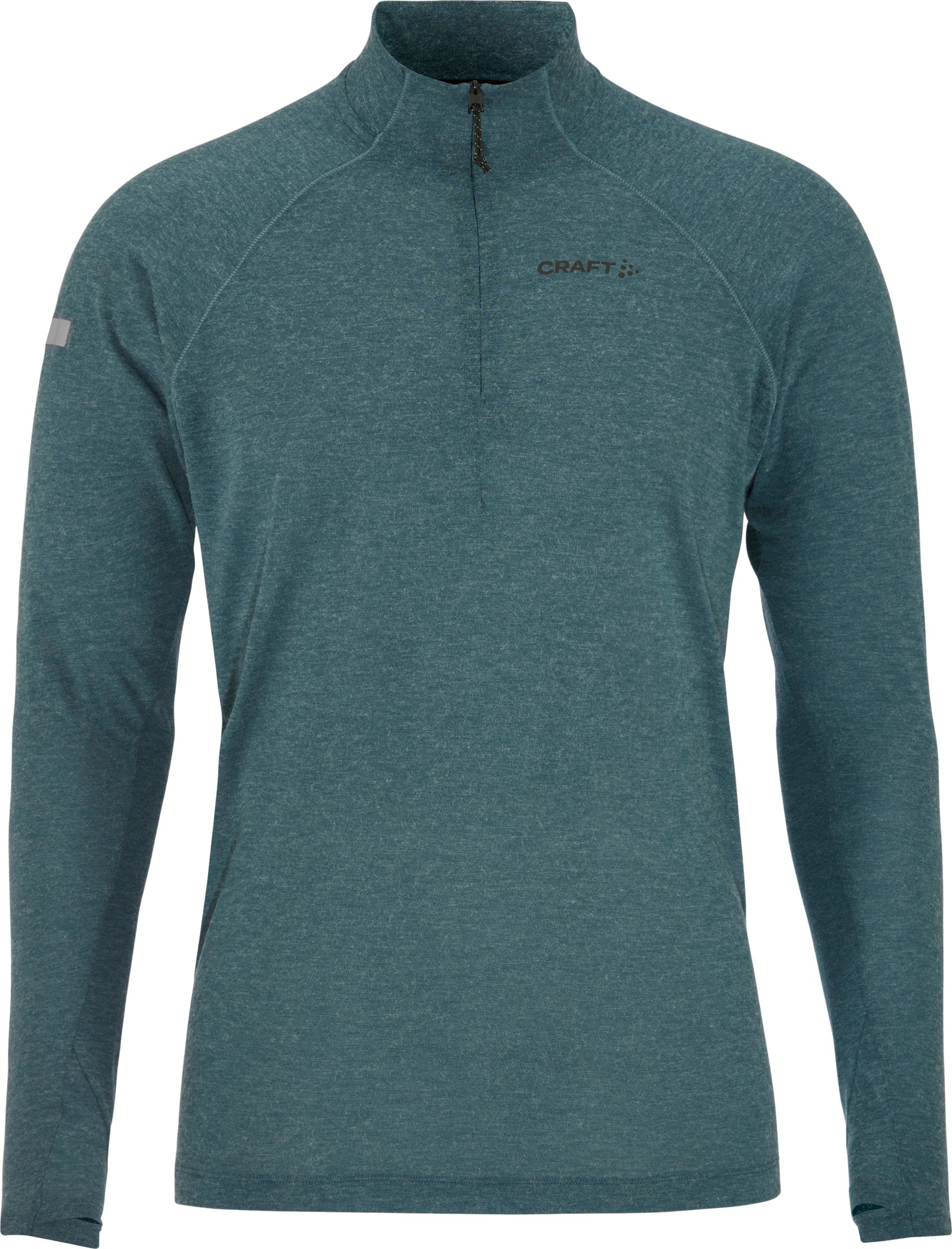 Craft Men's ADV SubZ Wool LS Tee 3 Alfa Melange