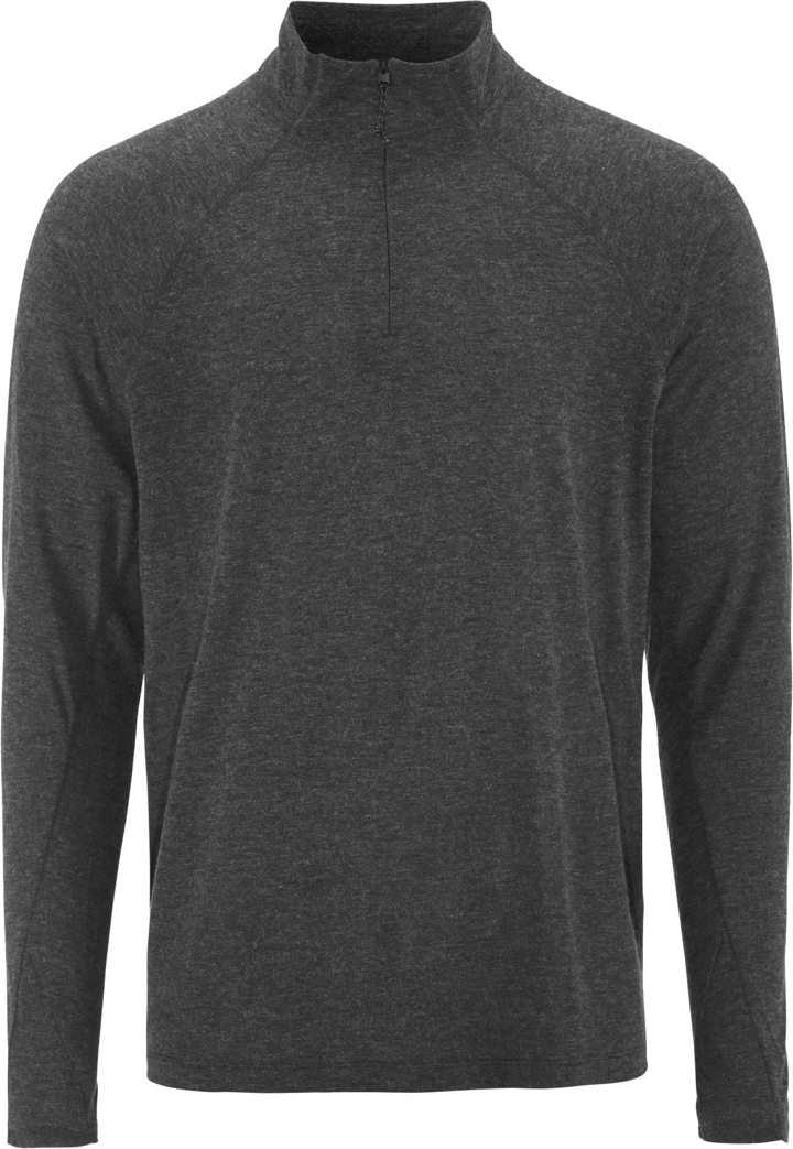 Craft Men's ADV SubZ Wool LS Tee 3 Black-Melange Craft